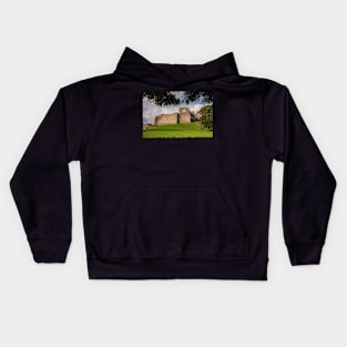 Oystermouth Castle, Mumbles Kids Hoodie